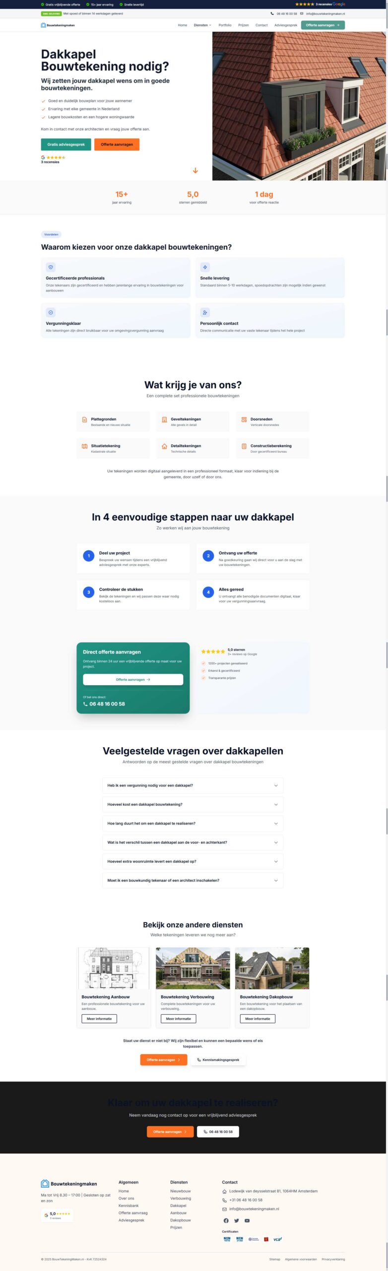 BouwTekeningMaken.nl screenshot